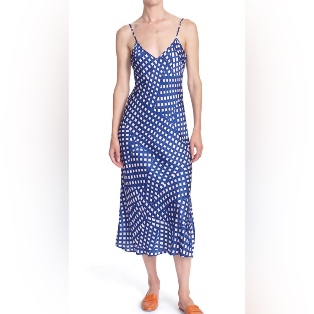 THE ANNA BIAS DRESS- Cross Check - CLC by Corey Lynn Calter